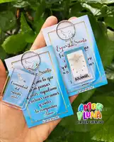 Llavero traslucido doble cara