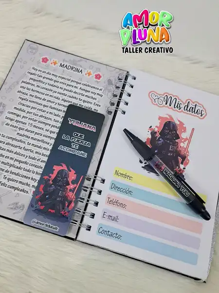 Agendas pasta dura personalizadas