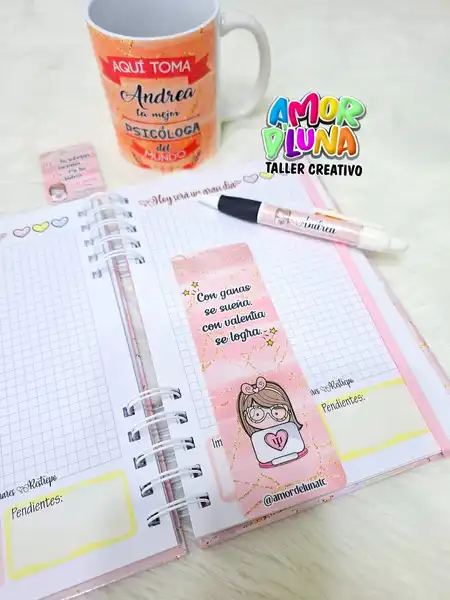 Agendas pasta dura personalizadas