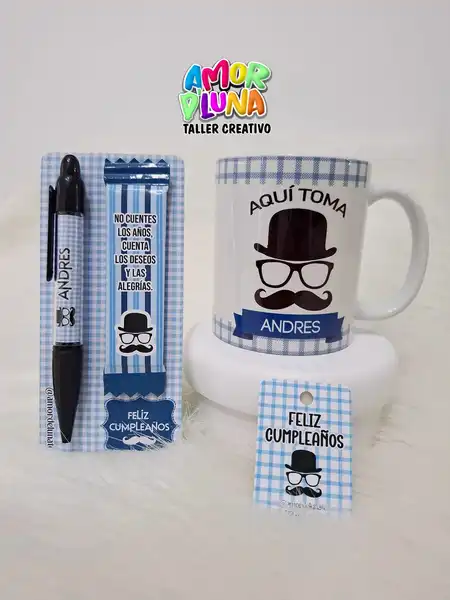 Lapicero personalizado con chocolatina