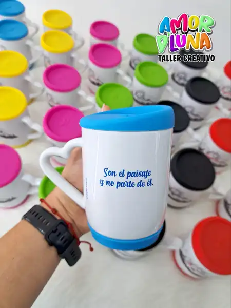 Mug siliconado