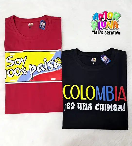 Camisetas estampadas personalizadas