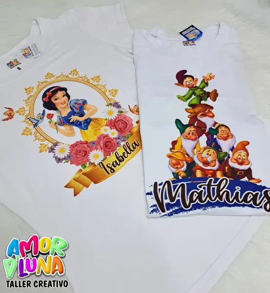 Camisetas personalizadas sublimadas