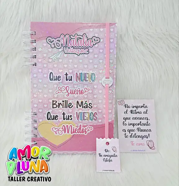 Agendas pasta dura personalizadas